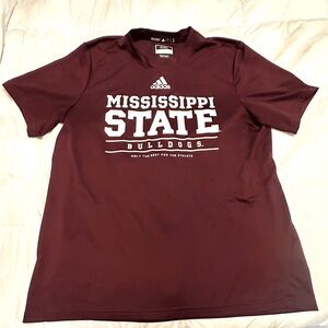 Adidas fresh decorated Mississippi State practice Tee